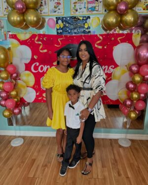 Jenna Pollard Instagram - Big boy things!!!! ❤️😇✨ #graduation2024 🎊🎓 @kieron.pollard55 

Wishing our big boy a very bright future 🙌🏼 this is just the beginning, keep reaching for the stars my love 😍💫

Congratulations & we are proud of you 😘
