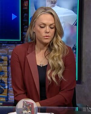 Jennie Finch Instagram - 2008 Olympic Gold Medalists Jennie Finch and Natasha Watley stopped by MLB Network Wednesday to celebrate National Girls and Women in Sports Day! 👏

#NGWSD