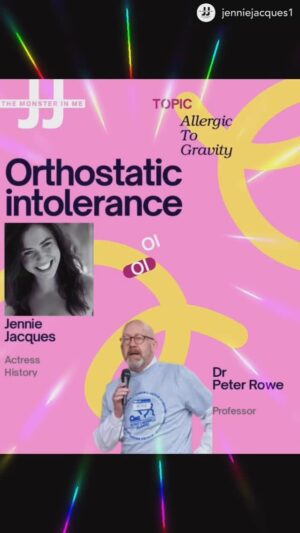 Jennie Jacques Instagram - 👀 This looks GOOD! Thanks @jenniejacques1 

Posted @withregram • @jenniejacques1 Dr Peter Rowe is very kindly answering a few questions about our latest interview ❤️

Comment via my YouTube The Monster In ME @jenniejacques1 - link in bio

#vikings #orthostaticintolerance #orthostatichypotension #longcovidawareness #meawareness #spoonielife #spooniesupport #potssyndrome #eds #edsawareness #health #fitness #chronicillness