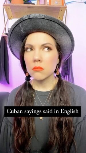 Jenny Lorenzo Instagram - Doesn’t hit the same 😅 Which #Cuban saying do you use? 

#cubanos #latinosbelike #latina #hispanic