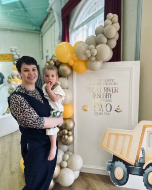 Jessica Fox Instagram - The most gorgeous morning celebrating River, Finlay and Sebby’s 2nd birthday! We were so spoiled by @whitecloudevents.x - I can’t wait to show you the incredible party they created for us!