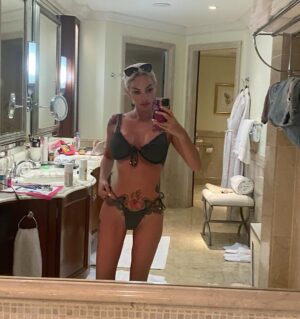Jessica-Jane Stafford Instagram - Trust me on the sunscree… #Bardbados #FellAsleepOnTheLilo #FeelsLikeLeather #EverythingHurts #LookLikeCrapStick #Help

Bikini - @bouxavenue 
Sunnies - @michaelkors 
Sunburn - My own stupidity