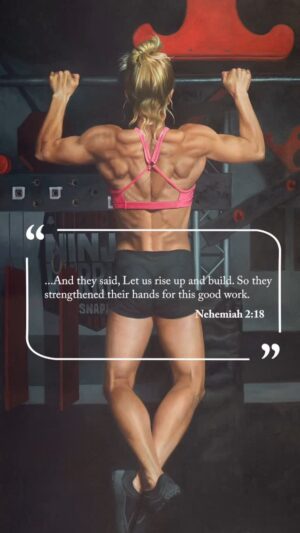 Jessie Graff Instagram - “Rise up and build,” no matter how many times you have to start over, it’s always worth it to try again. When I first learned about all that Jessie had gone through, I was shocked. Sometimes it’s just easy to see strong people as lucky or just having good genes, you don’t see all the work that has gone on behind the scenes. I respected her even more when I discovered she had had to rebuild so many times. Thank you @jessiegraffpwr for inspiring us all to rise up and build again. @strongwomenexperience #artninja #jenedypaige