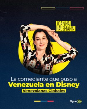 Joanna Hausmann Instagram - Joanna Hausmann ha conquistado el mundo con su comedia, llevando el humor latino a nuevas audiencias y creando conciencia sobre la diáspora venezolana de una manera única. 🌍🇻🇪

Hoy, además de celebrar su talento, le deseamos un feliz cumpleaños lleno de amor y gratitud por todo lo que inspira.🎁❤️‍🔥

 #VenezolanasGlobales #MujeresQueInspiran #JoannaHausmann @johaus