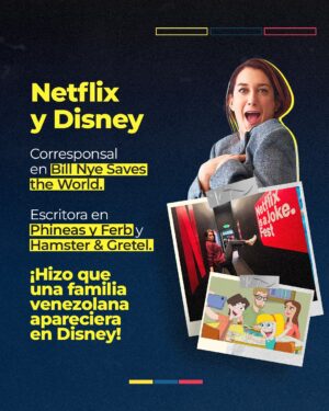 Joanna Hausmann Instagram - Joanna Hausmann ha conquistado el mundo con su comedia, llevando el humor latino a nuevas audiencias y creando conciencia sobre la diáspora venezolana de una manera única. 🌍🇻🇪

Hoy, además de celebrar su talento, le deseamos un feliz cumpleaños lleno de amor y gratitud por todo lo que inspira.🎁❤️‍🔥

 #VenezolanasGlobales #MujeresQueInspiran #JoannaHausmann @johaus