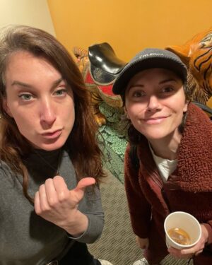 Joanna Hausmann Instagram - I’ve wrapped up my work for season 2 of Disney’s Hamster and Gretel. One of my favorite parts of co-EPing this show was working with some of the most psychotically talented voices on earth next to the indomitable V.O director, @sara.sherman. These are just a few of the folks we had the pleasure of laughing with over the past three years and who I shamelessly annoyed for a selfie. Check out the new season in September!