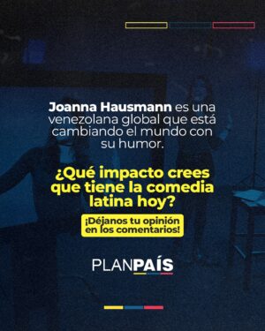 Joanna Hausmann Instagram - Joanna Hausmann ha conquistado el mundo con su comedia, llevando el humor latino a nuevas audiencias y creando conciencia sobre la diáspora venezolana de una manera única. 🌍🇻🇪

Hoy, además de celebrar su talento, le deseamos un feliz cumpleaños lleno de amor y gratitud por todo lo que inspira.🎁❤️‍🔥

 #VenezolanasGlobales #MujeresQueInspiran #JoannaHausmann @johaus