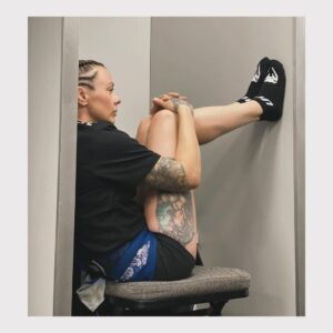 Joanne Wood Instagram - One year anniversary of hangin the gloves up and still No regrets..when you know you know…and when you don’t know you do usually know! 😅😂 46 pro fights and for sure double that in camps that fell through. I’m so happy to have my slippers on now and pushing paper instead of bodies! #nevergiveup People laughed at me and told me I was crazy for the past 26 years…I was even told when I retired I wouldn’t be able to do half the shit I’ve done in the past year..look at me now 💁‍♀️😘 best advice.. control the noise and people around you! #chaseyourdreams #madeforthis #resilience #fightingthegoodfight #cantakethescottishgirloutofscotlandbutyoucannevertakethescottishness #everydayisaschoolday #changeisgood