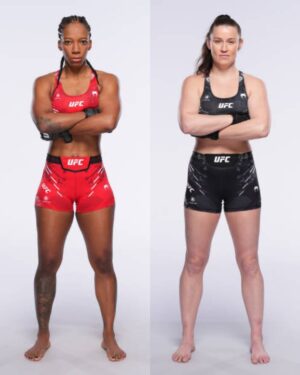 Joselyne Edwards Instagram - De regreso este 26 de abril UFC Kansas City. 🔥🧘🏾‍♀️🔥🇵🇦

Joselyne Edwards 🆚 @chelseachand209