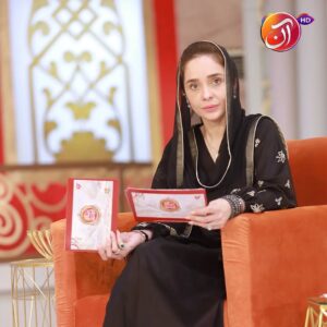 Juggan Kazim Instagram - Experience the magic of Bahar-e-Ramadan with host Juggun Kazim, alongside special guests Ehtisham Khan and Dua Khan. 

@juggunkazim @ehtishamkhanofficial @i_dua_khan_official @zainab.gondal

#AANTV #JuggunKazim #ehtishamkhan #duakhan