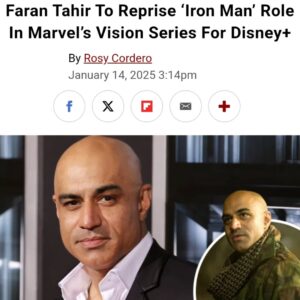 Juggan Kazim Instagram - Faran Tahir: A Trailblazer and Icon

Let’s take a moment to celebrate the incredible Faran Tahir, a Pakistani actor, director, and producer who has shattered glass ceilings and made an unforgettable mark in Hollywood. From his iconic roles in blockbuster films like Iron Man and Star Trek to his stellar performances in theatre and on television, Faran has shown the world what true talent, resilience, and hard work can achieve.

His journey is nothing short of inspiring. As a proud Pakistani, Faran has brought representation to the global stage, proving that our stories and our voices belong in the world’s biggest arenas. He has paved the way for countless aspiring artists, showing that with dedication and passion, anything is possible.

Faran, thank you for being a role model for Pakistanis everywhere and for making us proud of your achievements. Your success is a reminder that boundaries exist only to be broken.

Here’s to you—an icon, a trailblazer, and a source of endless inspiration! 

CONGRATULATIONS AND GOOD LUCK FOR YOUR UPCOMING MARVEL SERIES!!! 

@faran.tahir