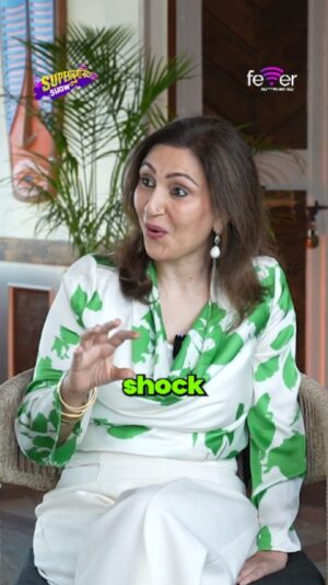 Juhi Babbar Instagram - So what's the total score??💚😉
.
.
.
.
.
.
Location📍: @raastabombay
Watch Full Conversation Only On Our YT Channel ➡️🍿 
🥁The Superwomaniya Green Flag Edition 🥁

#FeverFM #FeverMumbai #MumbaiFever #TheSuperwomaniyaShow  #JuhiBabbar #AnupSoni #GreenFlagScore #Rating #GreenFlagRating