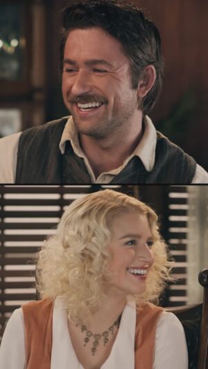 Julia Schlaepfer Instagram - They may have on-screen chemistry, but do they know each other in real life? @brandonsklenar and @juliaschlaepfer put their knowledge to the test! #1923TV