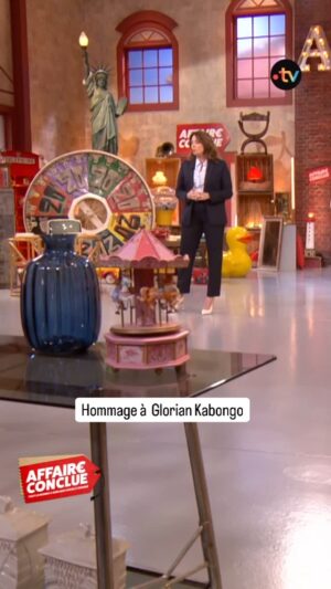 Julia Vignali Instagram - Il y a quelques jours, nous avons appris avec une immense tristesse, la disparition de Glorian Kabongo. En accord avec sa famille, nous souhaitons, aujourd’hui, lui rendre hommage.

RDV sur France 2 à partir de 16h15 🙏