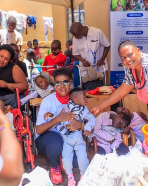 Juliana Kanyomozi Instagram - @keronkabugofoundation recently visited Support Disabled Children Ggaba, a home for children with special needs, where we spent some time with these incredible children and dedicated staff.
The strength and positivity of these children was truly inspiring. 
Special appreciation to the staff for the warm welcome and for providing exceptional care and support to the children.
If you’d like to support their efforts  through donations or any other means, kindly reach out to them directly on  256 772 883587 Miss Nankabirwa Betty. 

A big thank you to my friends @julianakanyomozifans who joined me to make this visit a success 🙏🏾

@laurakahunde 
@nayiga_mariam 

📸 @zakiephotography