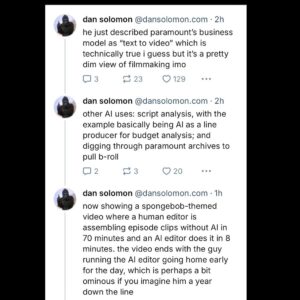 Justine Bateman Instagram - As the studios unfortunately continue down this road of extinction, thankfully I and other filmmakers are headed into The New. We are establishing a new film business where excellence, not “content,” reigns. 
Come to the CREDO23FilmFest.com 3/28-30 in LA to see great non-AI films and hear more about The New.