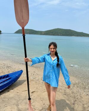 Juthapich Indrajundra Instagram - 🐣🐷🌊🛶🏖️🌺