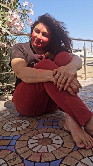 Kajal Nishad Instagram - Sarararrrrrr holi #trending #holi