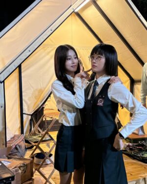 Kang Hye-won Instagram - 9화도 많은 시청 부탁드립니다🍿😎