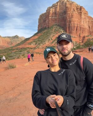 Kara Royster Instagram - Happy Valentine’s Day forever, My Love. Love you a little more every day 🦋