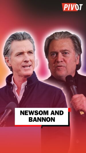 Kara Swisher Instagram - “I understood his need to talk across the aisle with people. But if you’re going to do that, you have to address the real differences, and not debate them.”

@KaraSwisher and @ProfGalloway talk about what went wrong and what went right with Gavin Newsom’s Bannon interview. Listen to the full discussion on our latest episode.

#Pivot #podcast #gavinnewsom #stevebannon