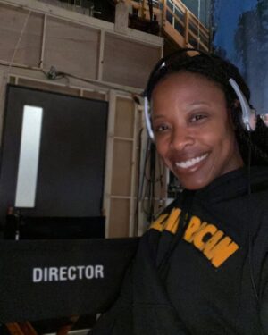 Karimah Westbrook Instagram - Long time no see I know. Happy to do this dance again. Thank you @kech99, @jamieturner510, @mightymic323, @warnerbrostv. Forever thankful.🙏🏾 #Season7 #Director #AllAmerican ❤️🏈 

✨✨✨ If you haven’t seen the new season yet, you’re missing out! Same great show, new great actors, more great stories. Be sure to tune in, Mondays at 8/7c on the CW.