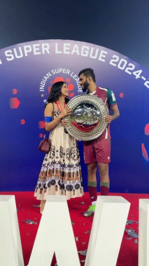Kasturi Chhetri Instagram - My love, I’m so thrilled to celebrate this moment with you! Your hard work and dedication have truly paid off, and I’m so proud of all you’ve accomplished❤️🧿 
2023-24 🛡️✅
2024-25 🛡️✅

#harharmahadev