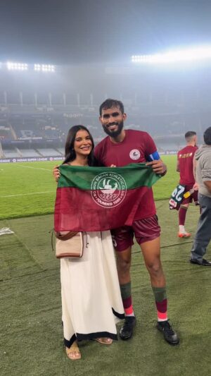 Kasturi Chhetri Instagram - Back to back ISL league shield champion🛡️💚❤️
So proud of this team 🥹❤️ 
#joymohunbagan