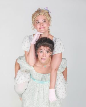 Kate Rockwell Instagram - Regency Girls. A Period Piece. 🩸

#womenshistorymonth