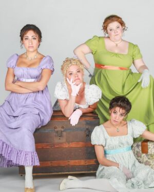 Kate Rockwell Instagram - Regency Girls. A Period Piece. 🩸

#womenshistorymonth