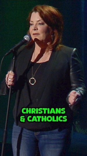 Kathleen Madigan Instagram - Don't bother Jesus 🙅‍♀️

#kathleenmadigan #greatestbits #madiganspubcast #botheringjesus #standup #standupcomedy #catholic #catholicism