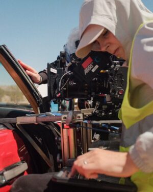 Katie Aselton Instagram - Cinematographer Sarah Whelden reflects on her collaboration with Director Katie Aselton and explains how ARRI’s ALEXA 35 played a crucial role in achieving their vision, enhancing the film's visual storytelling:

"Despite 'Magic Hour' being our first collaboration, Director Katie Aselton and I instinctively understood how to tell this story. We developed a strong visual language that guided our on-set decisions, unlocking the film in real-time.

Early on, I chose the ALEXA 35 to handle the challenges of shooting in a house surrounded by desert, which we saw as a character in the film. The camera's flexibility was crucial for exposing the desert during day interiors, especially with a small team and limited lighting.

The ALEXA 35 provided a clean image, film-like highlights, and detailed shadows, allowing me to blend the desert and interior spaces naturally. It also handled the tonalities of magic hour beautifully, giving us extra takes as light faded.

These were the key considerations in my testing, but the standout feature was its color space. We created a show LUT to distinguish the earth tones from vibrant pops of color, visually underscoring hopefulness in the barren landscape."

🎬 "Magic Hour" makes its world premiere on March 7, opening day at SXSW! Catch it again on March 11!

Director: Katie Aselton (@katieaselton)
Writers: Katie Aselton and Mark Duplass (@markduplass)
Cinematographer: Sarah Whelden (@sarahmakesmovies)
Producer: Emily A. Neumann (@neumiepoo)
Starring: Katie Aselton and Daveed Diggs (@daveeddiggs)
Colorist: Alkemic Color (@alkemiccolor)
B Op: June Zandona (june_zandona)
A 1st AC: Ariel Pomerantz (@shutup.ariel)
B 1st AC: Alex Cason (@therealalexcason)
2nd AC: Mikaela Thorne (@mikaelaxthorne)
Gaffer: Nathan Miles (@nathanlukemiles)
Key Grip: Kevin Garrard (@bluesandalviews)
Camera Rentals: BECiNE (@_becine_)

#SXSW #MagicHour #premiere #capturedwithARRI #ARRI #ALEXA35 #inspiringimages #stayinspired