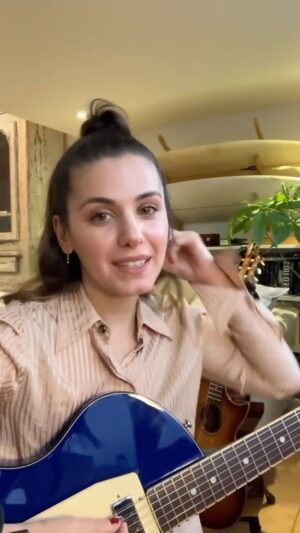 Katie Melua Instagram - A Love Like That at home, just with my guitar.