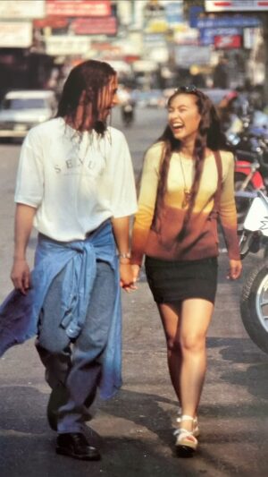 Katreeya English Instagram - good dem days #วัยหวาน #dreads #fashion90s #throwback @katreeya_e 🫶🏻