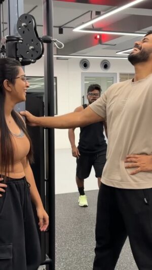 Kaviya Ravichandran Instagram - When your gym bro got a girl friend 😢 tag that gym bro 😤