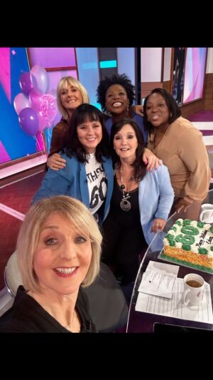 Kaye Adams Instagram - Well to the big 6-0 club @coleen_nolan !!! I know not much can top spending an hour with the @loosewomen but have a wonderful rest of the day celebrating and being celebrated! Xx