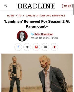 Kayla Wallace Instagram - SEASON 2 BABY! @landmanpplus @paramountplus