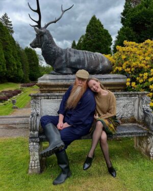 Kelley Jakle Instagram - As this season of @thetraitors.us concludes, so does my reminiscing of this most magical trip to Scotland with my lassies. A forever thank you to @peacock for letting us romp around castles and grounds, explore (and plunge into) Loch Ness, and live out our best and most treacherous (@chrissiefit 👀) dreams. 🖤#peacockpartner