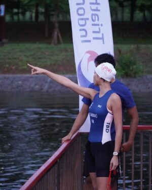 Kelly Tandiono Instagram - The sports that I fell in love since 2014 TRIATHLON ♥️
So happy to do my first tri race in 2025 and won Podium 2 on Master A series @trisportseries 💪
.
Thank you for the awesome pics @chita_zen @foto.dimanaaja @spottlejkt 
.
Always my favorite running shoes @pumaindonesia @pumarunning the latest Elite Deviate Nitro 3 
.
#Triathon #SwimBikeRun #TriLife #Triathlete #KellyTandiono