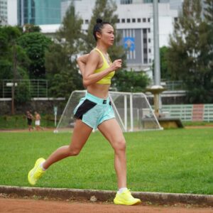 Kelly Tandiono Instagram - Track day and testing out my new @pumaindonesia Nitro Elite 3. In love with the color, it’s so comfortable and I felt like flying 💪💪
.
Coming soon in Indonesia on 8th Feb 2025 don’t miss it guys let’s run #ForeverFaster 💪♥️
.
📸 @chita_zen 
.
#Triathlon #Triathlete #Runner #Puma #PumaIndonesia #PumaRunning #PumaFriendsID