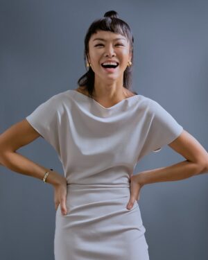 Kelly Tandiono Instagram - Being trailblazer means breaking barriers and embracing my roots, my journey as a trailblazing model has not only shaped my success as an Asian woman but has paved the way for new opportunities as an actress and entrepreneur. Every step forward is a step toward inspiring others to chase their dreams and redefine what’s possible. Never let anyone tell you that you can’t do it. Your dreams are yours to chase, and with determination, anything is possible. Be your own Trailblazer. 

Power-dressed in @lovebonito 
RuchedReady®️ Aera Slim Blazer
Leggy™️ Mayumi Elastic Pleated Wide Leg Pants

Make up @choky_sugamakeup 
Hairdo @ande.alam 

#LBTrailblazers #IWD2025