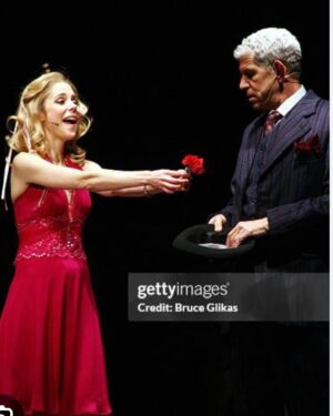 Kerry Butler Instagram - Had the pleasure of starring opposite Tony Roberts  in Xanadu.  He was another role model for me.  Came to work, did the job, no drama, no complaints- unless maybe his baseball team was losing. 💕☺️ Such a professional, lovely man.  I am late to posting, because I was hoping to find these pictures I had of him sitting on the floor with my one year old daughter entertaining her- he was a child at heart.  The backstage experience at Xanadu was so crazy.  It was almost like we all shared one big room.  Our dressing rooms walls didn’t connect to the ceiling, so you could hear everything😂  Tony was a delight and pleasure on and off stage!  Did you know in addition to all the movies and tv shows, he did 22 Broadway shows?!!! Sending so much love to his beloved daughter, friends and family.  Rest in peace Tony. 

#xanadu @bruglikas 📸