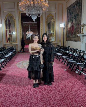 Kim Min-ha Instagram - I don't think I can get asleep tonight. It was the most beautiful 4pm in London. Thank you so much @simonerocha_ 🩷