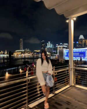 Kim Nam-joo Instagram - Night in Singapore🌙