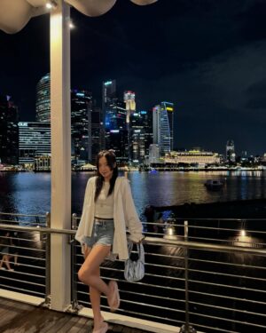 Kim Nam-joo Instagram - Night in Singapore🌙