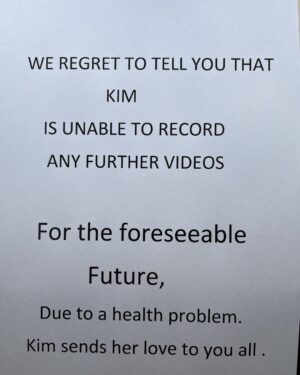 Kim Woodburn Instagram - No more videos for now, my loves, I need to get better!🙈🙈🙈