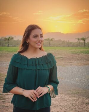 Kinza Razzak Instagram - The day’s final bow 🌅
#sunset