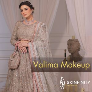 Kiran Haq Instagram - Trust our expert makeup team to create a stunning, timeless look tailored just for you on your big day.

Book your main day bridal makeover now:  923210907777.

Makeup & Styling: @skinfinitybykiran 
Outfit: @officialfahadhussayn
Photography: @deeveesofficial 
Jewellery: @akjewelspk 

#skinfinity #skinfinitybykiran #kiranhaq #bridalmakeup 
#beautysalon