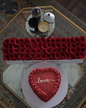 Kiran Malik Instagram - Love is like cake.  You want a big slice, and you want it to last forever @batalabakes ❤️🎂