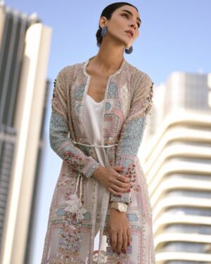 Kiran Malik Instagram - Nida Azwer @nidaazweratelier is back with another gorgeous festive collection debut, for the season, on Feb 1st at Address Montgomerie 🤍

📸 @sharmeenkhanphotography 

#kiranmalik #nidaazwer #festive #dubai